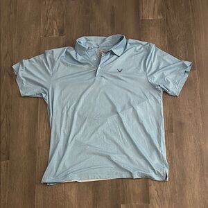 Callaway Light Blue Polo Shirt for Men